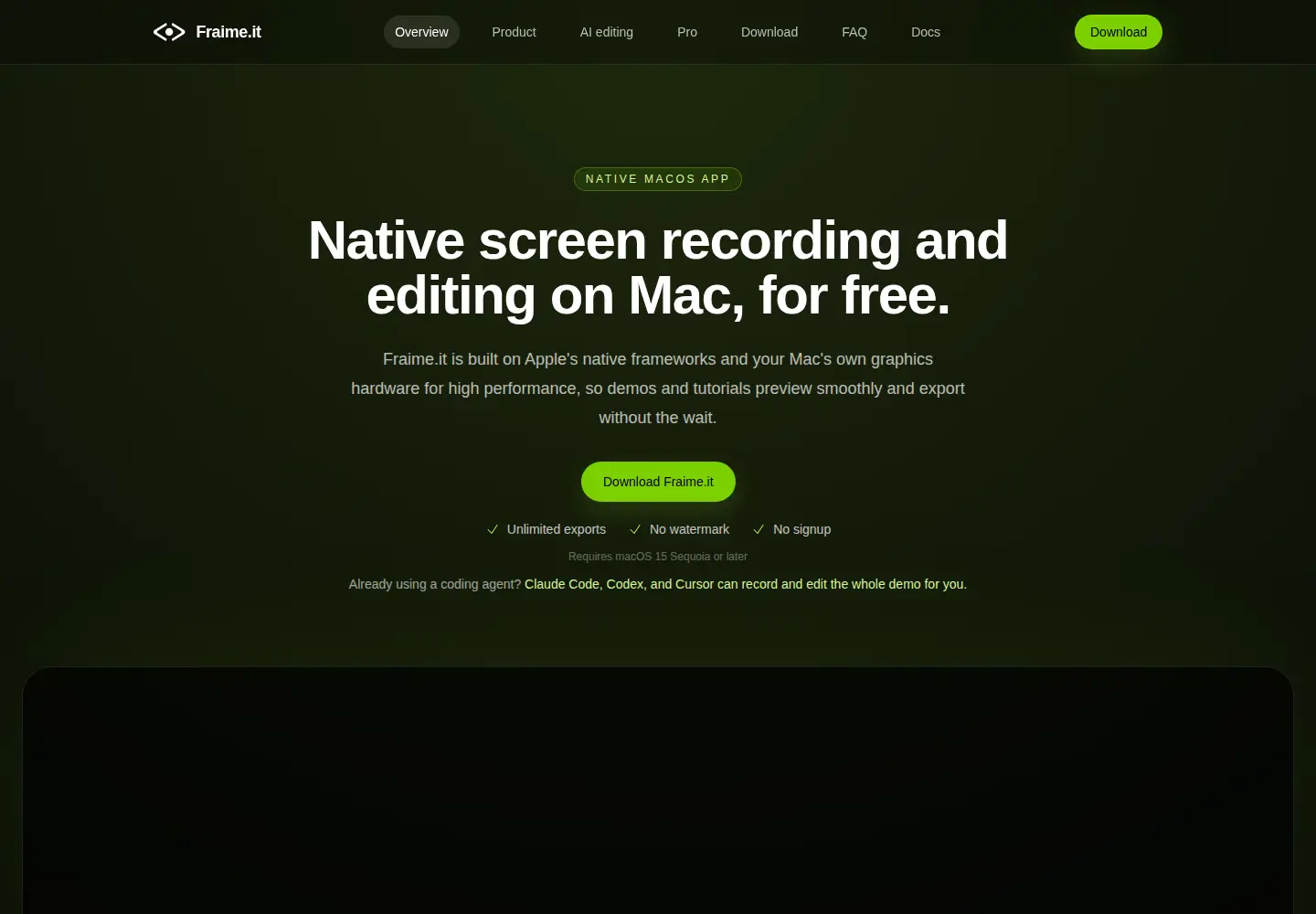 Screenshot of fraime.it