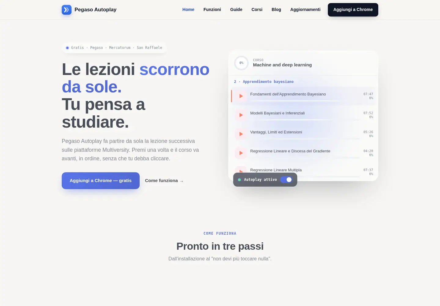 Screenshot of pegasoautoplay.it