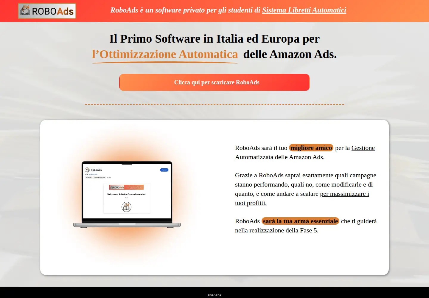 Screenshot of roboads.it
