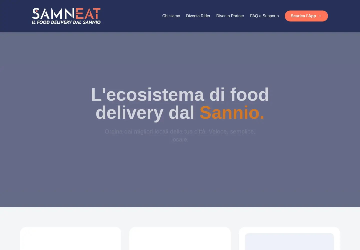 Screenshot of samneat.it