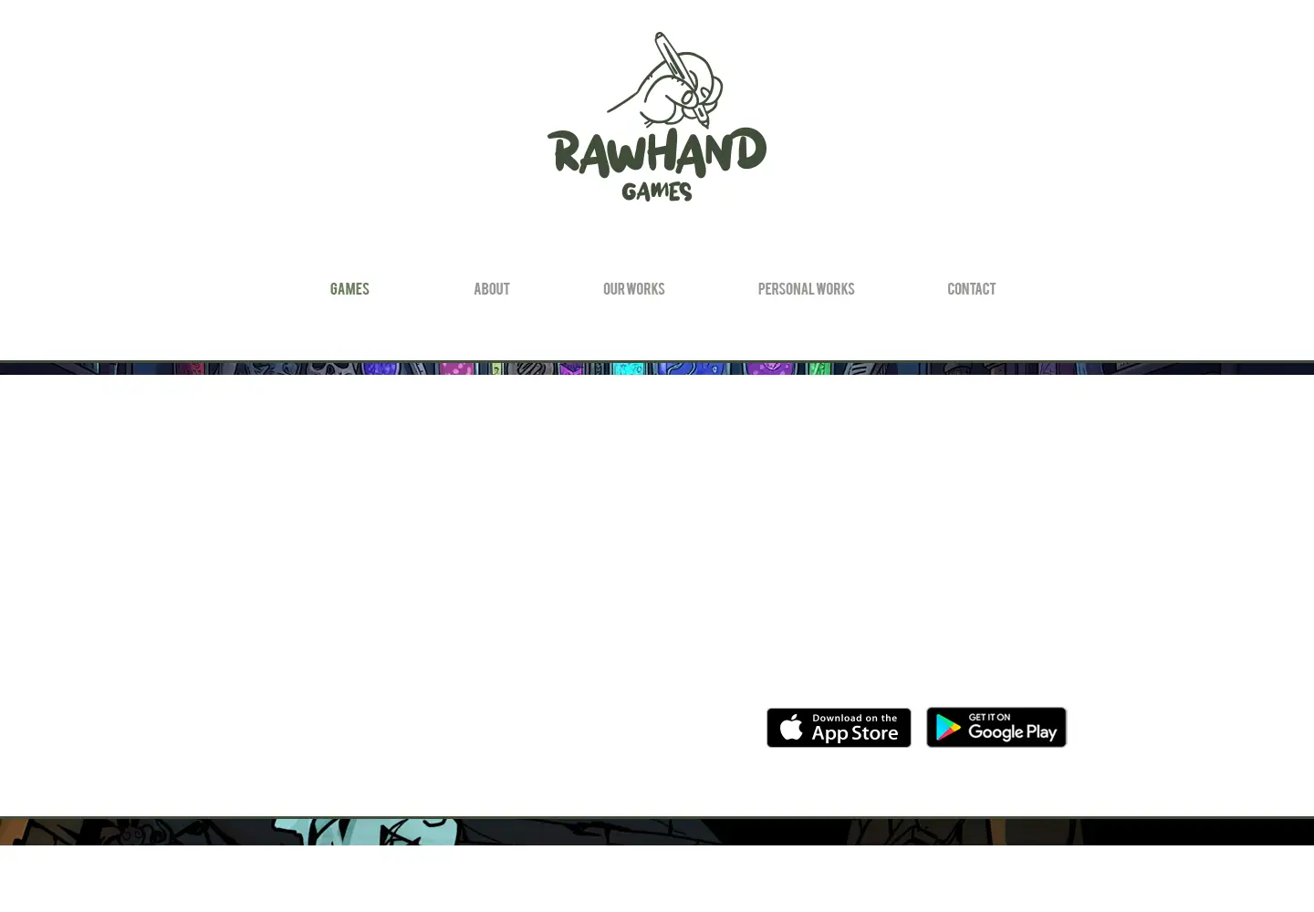 Captured homepage of rawhand.co.kr in the current scan