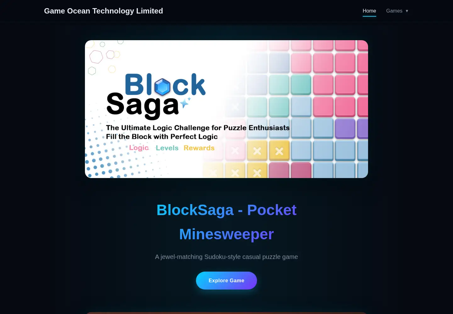 Screenshot of gameocean.ltd