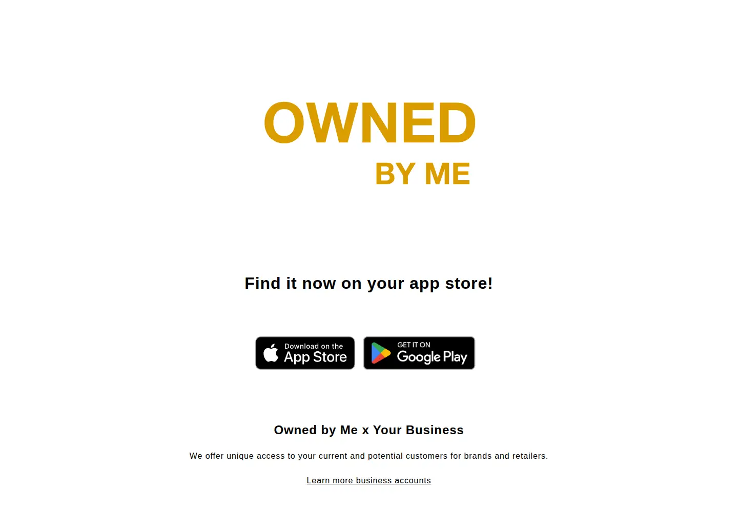Captured homepage of ownedby.me in the current scan