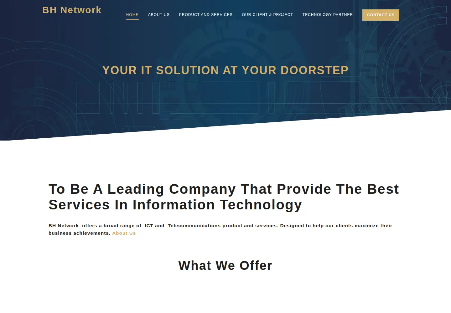 Screenshot of bhnetwork.com.my