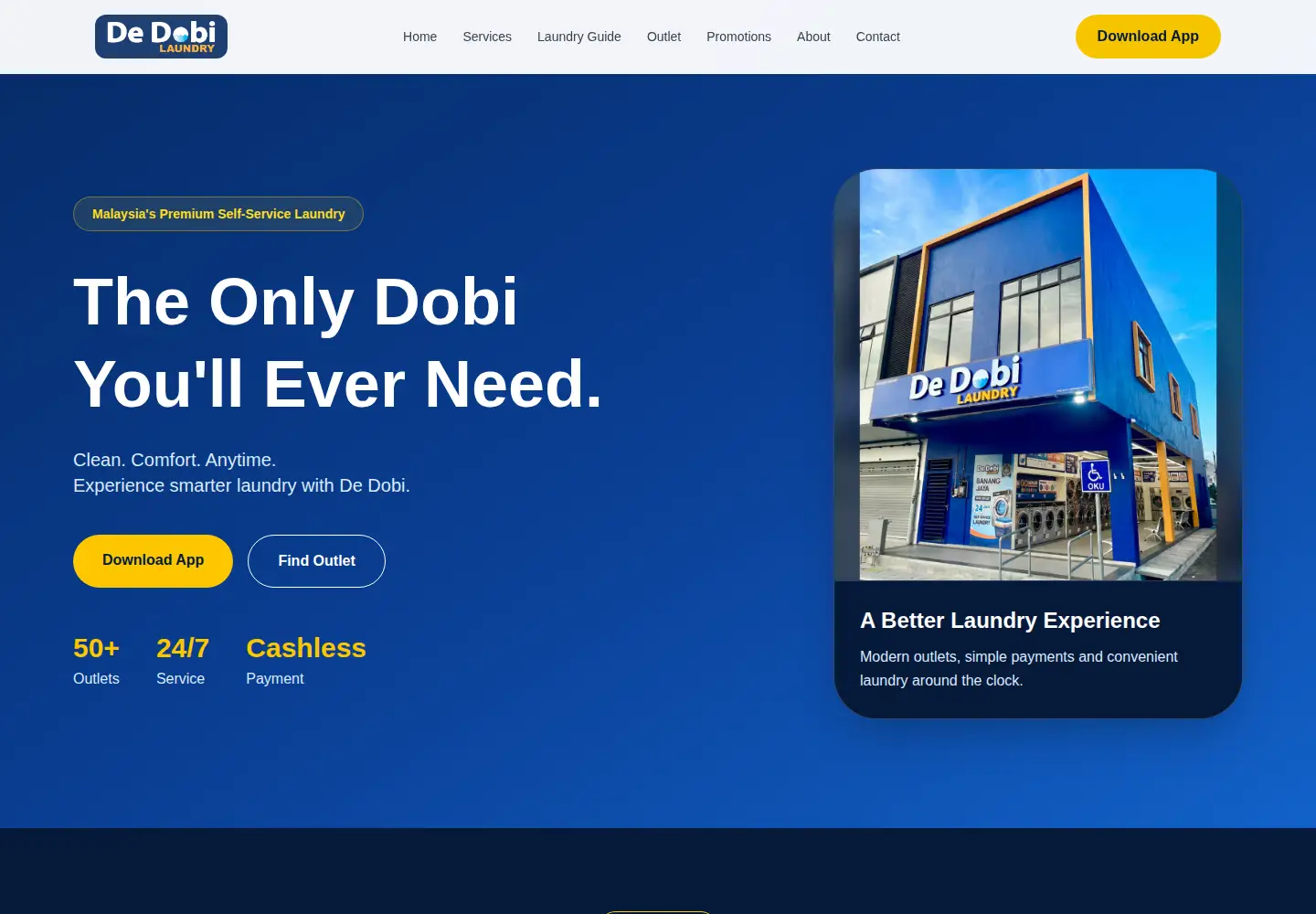 Screenshot of dedobi.com.my