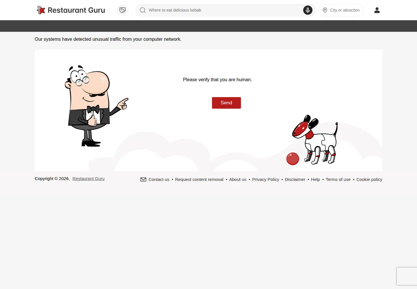 Screenshot of restaurantguru.com