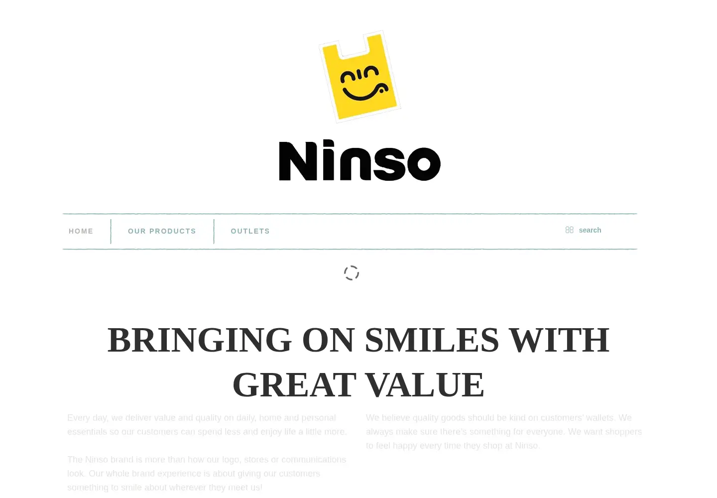Captured homepage of ninsoglobal.com.my in the current scan