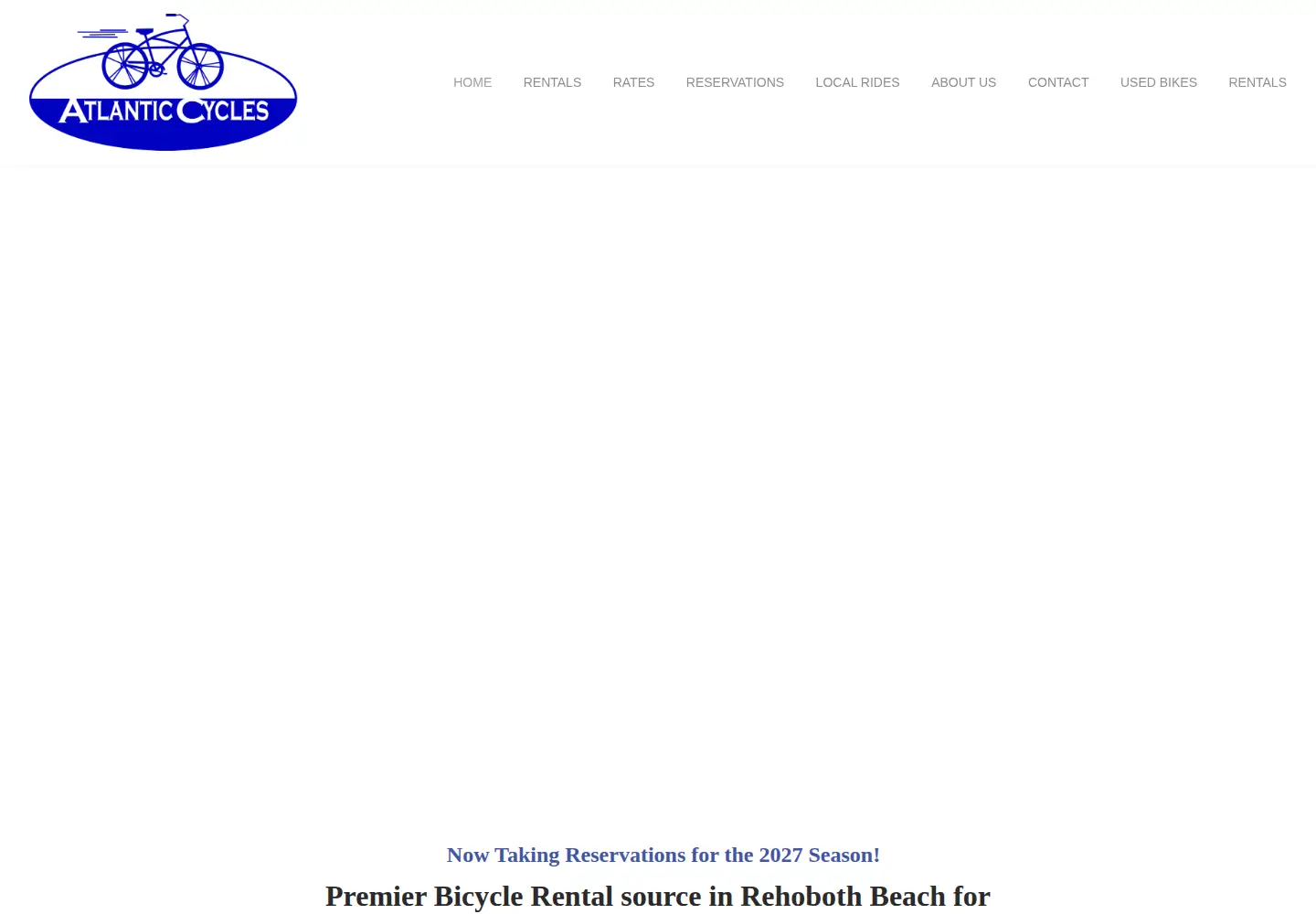 Screenshot of atlanticcycles.net