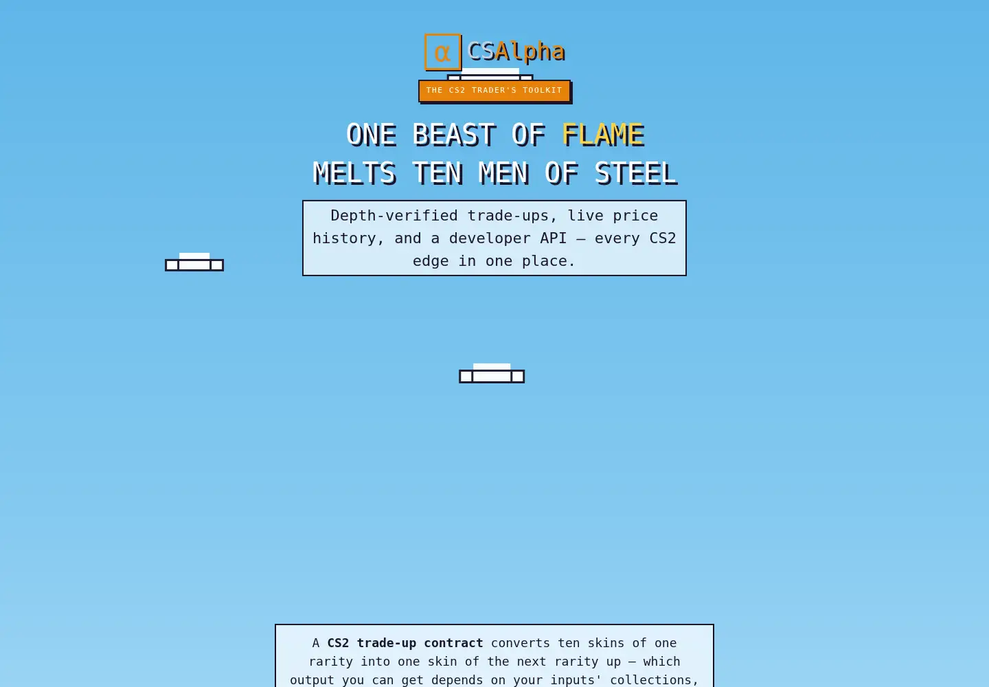 Screenshot of csalpha.net