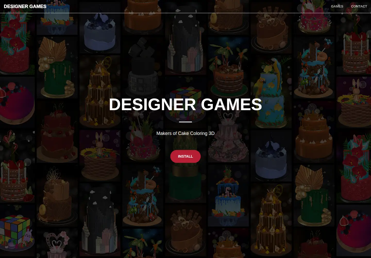 Screenshot of designergames.net