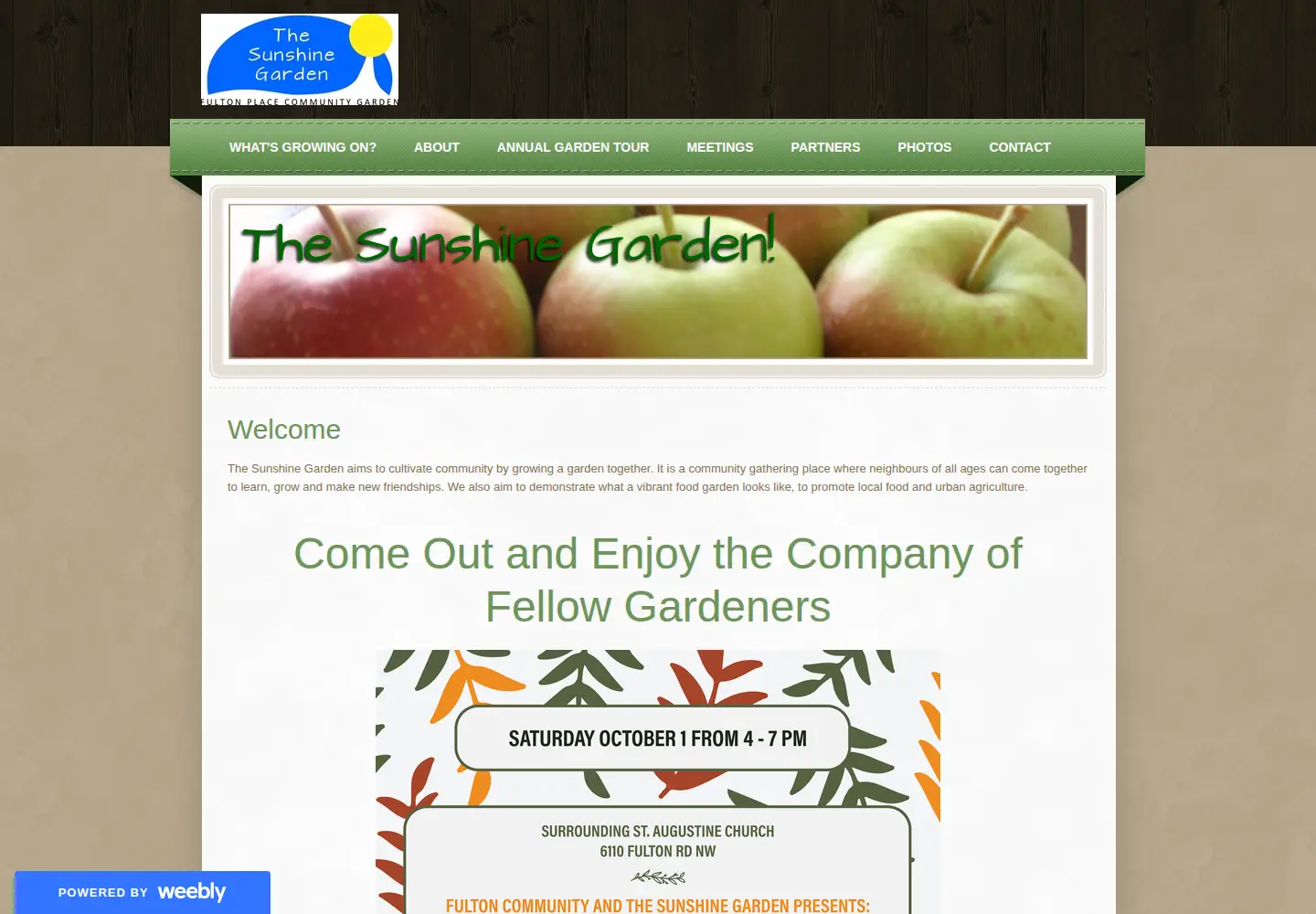 Screenshot of fpcommunitygarden.net