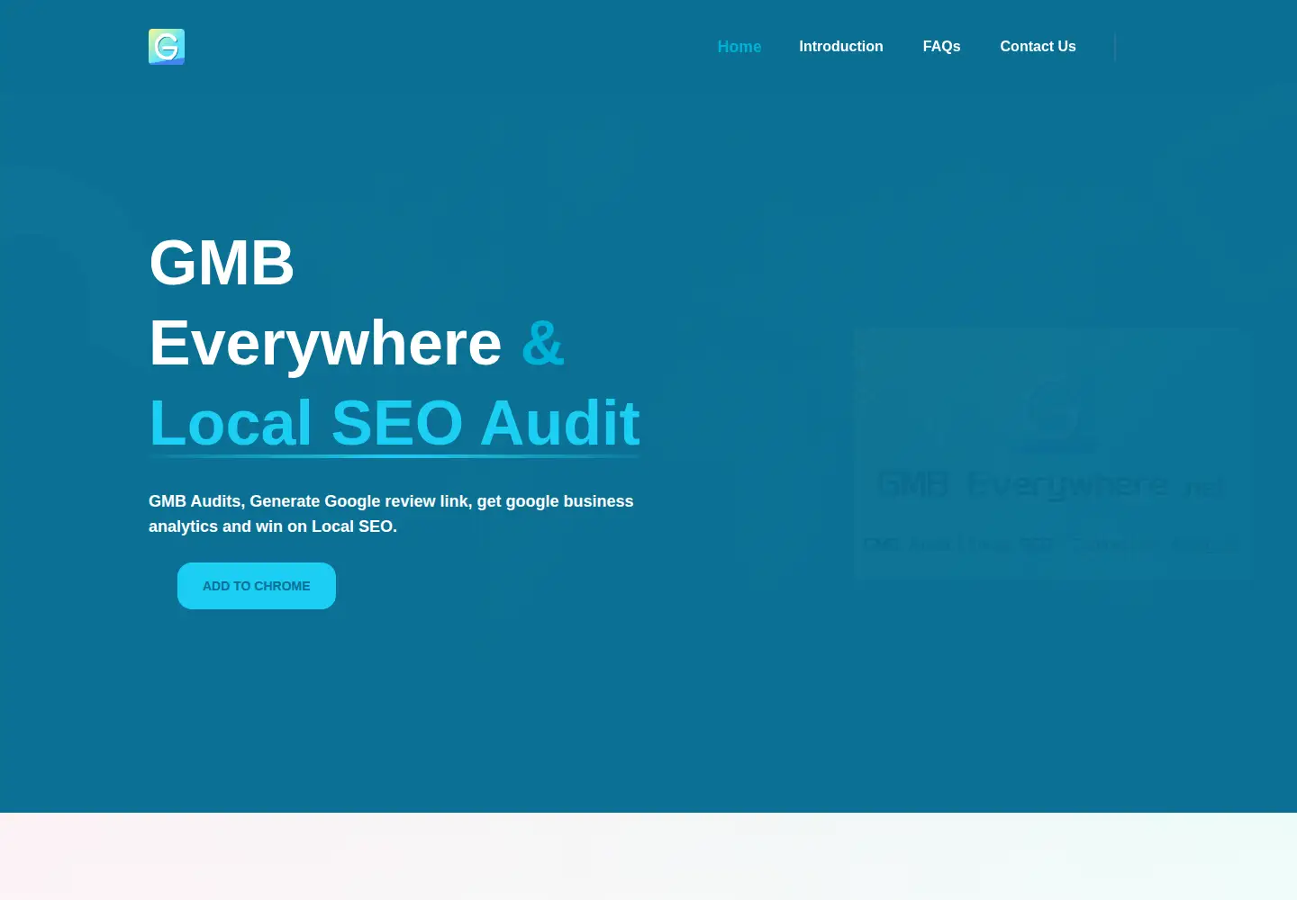 Captured homepage of gmbeverywhere.net in the current scan