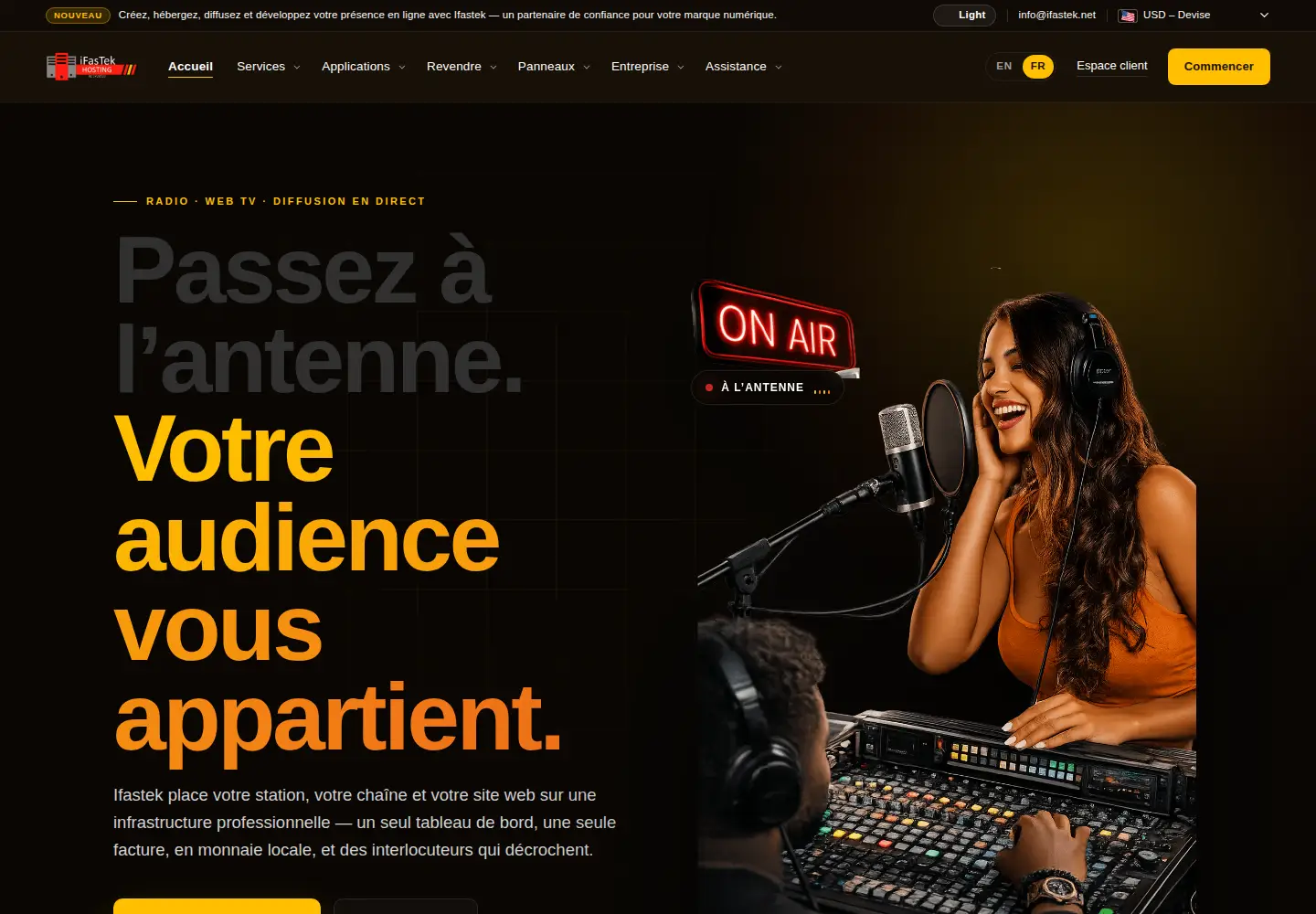 Captured homepage of ifastek.net in the current scan