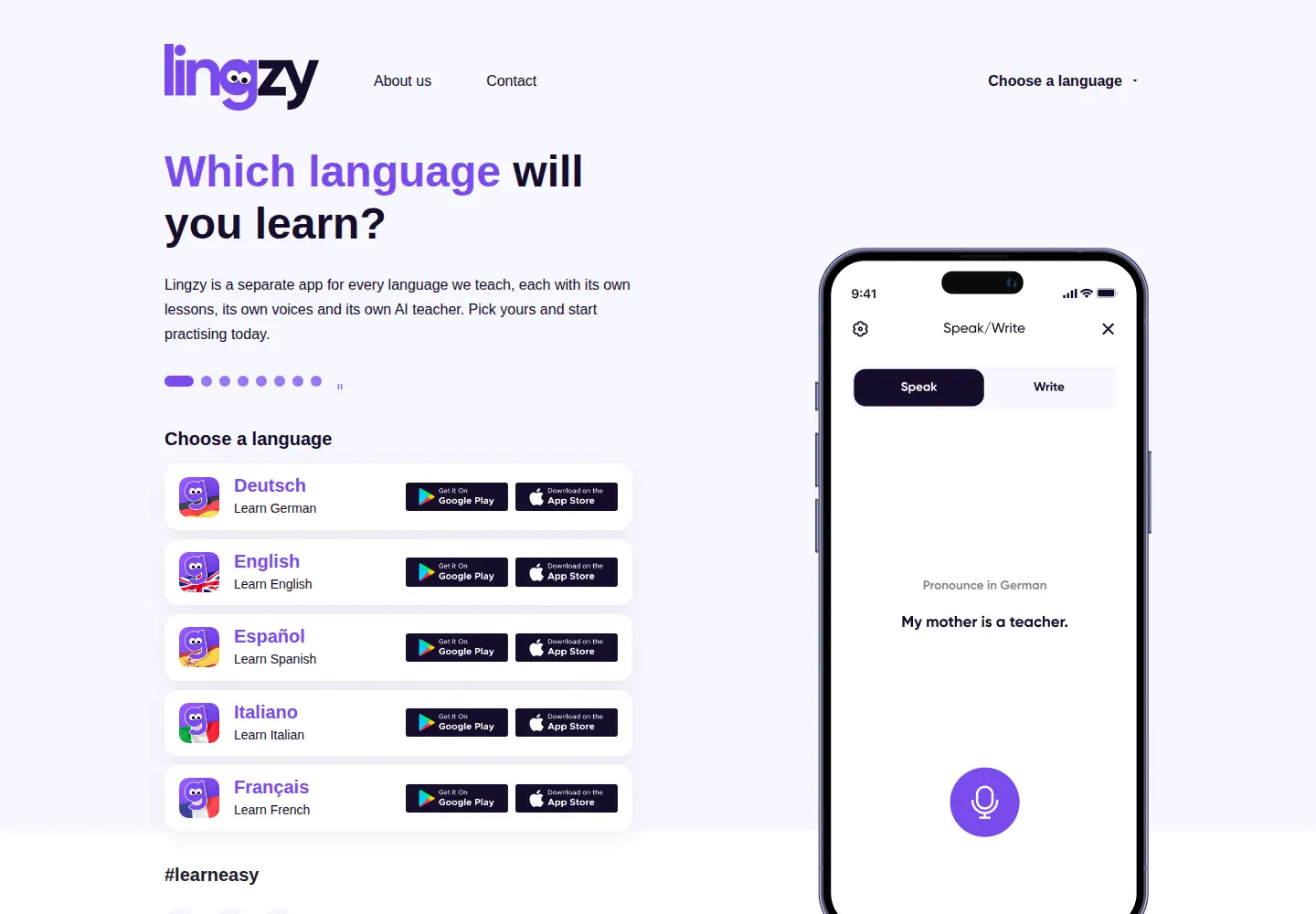 Captured homepage of lingzy.net in the current scan