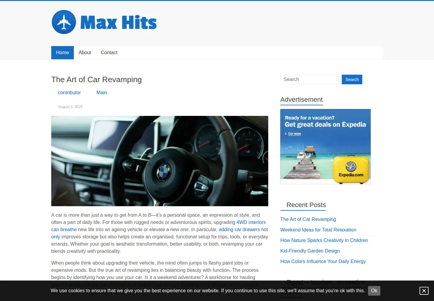 Screenshot of max-hits.net