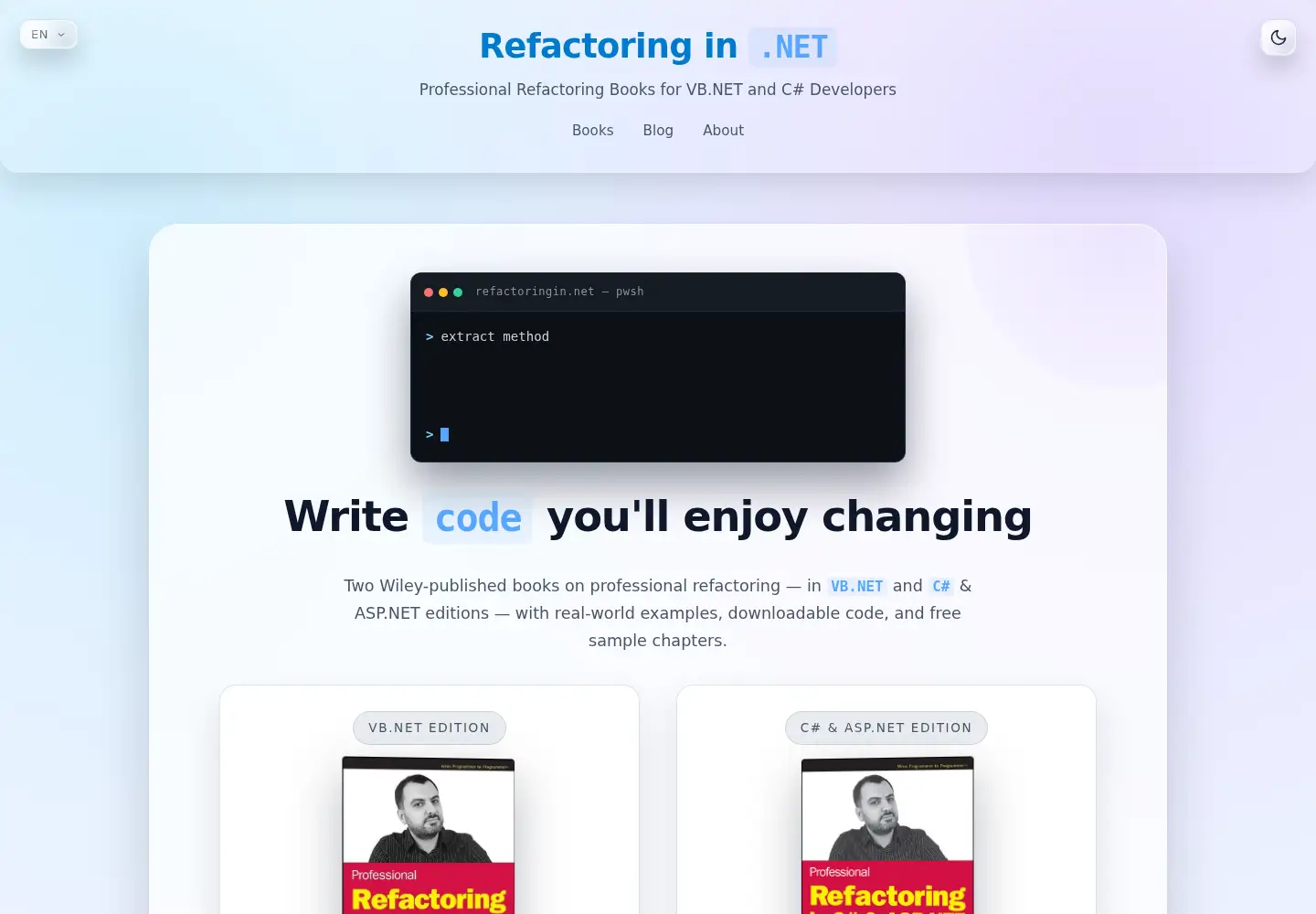 Screenshot of refactoringin.net