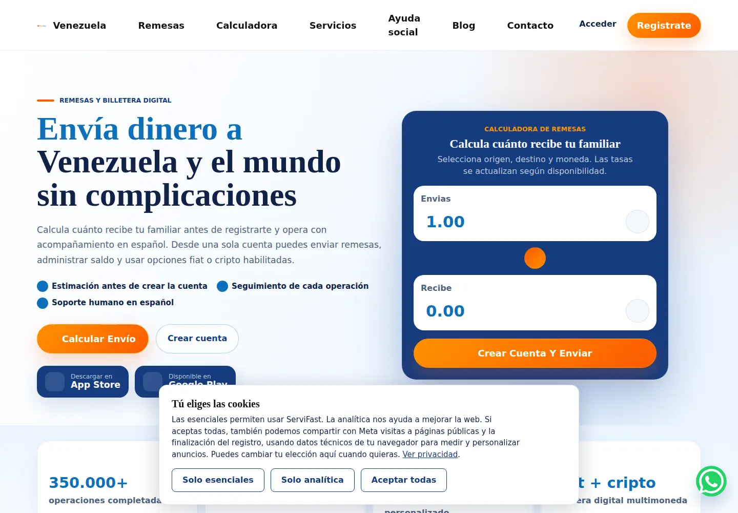 Screenshot of servifast.net