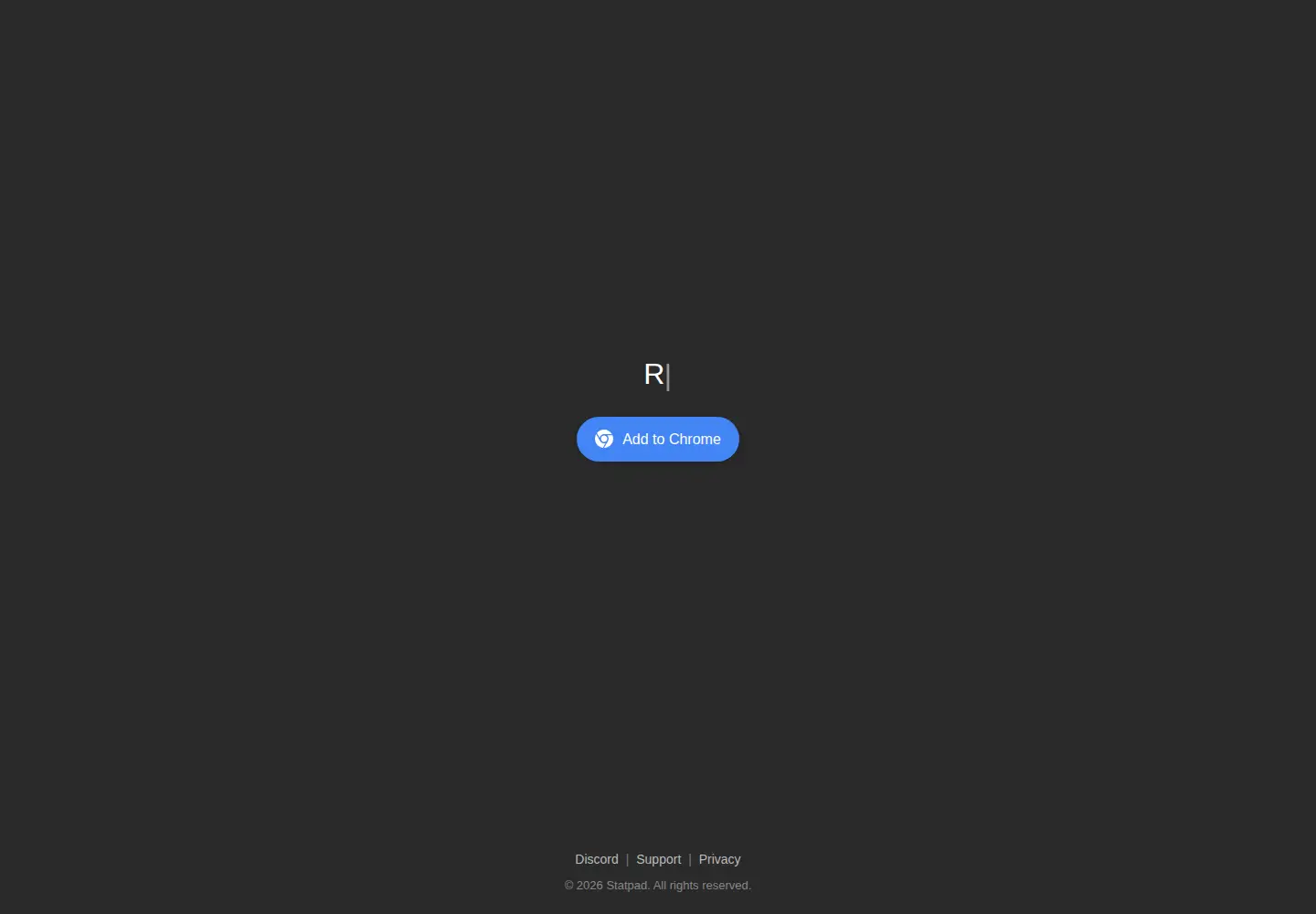 Screenshot of statpad.net