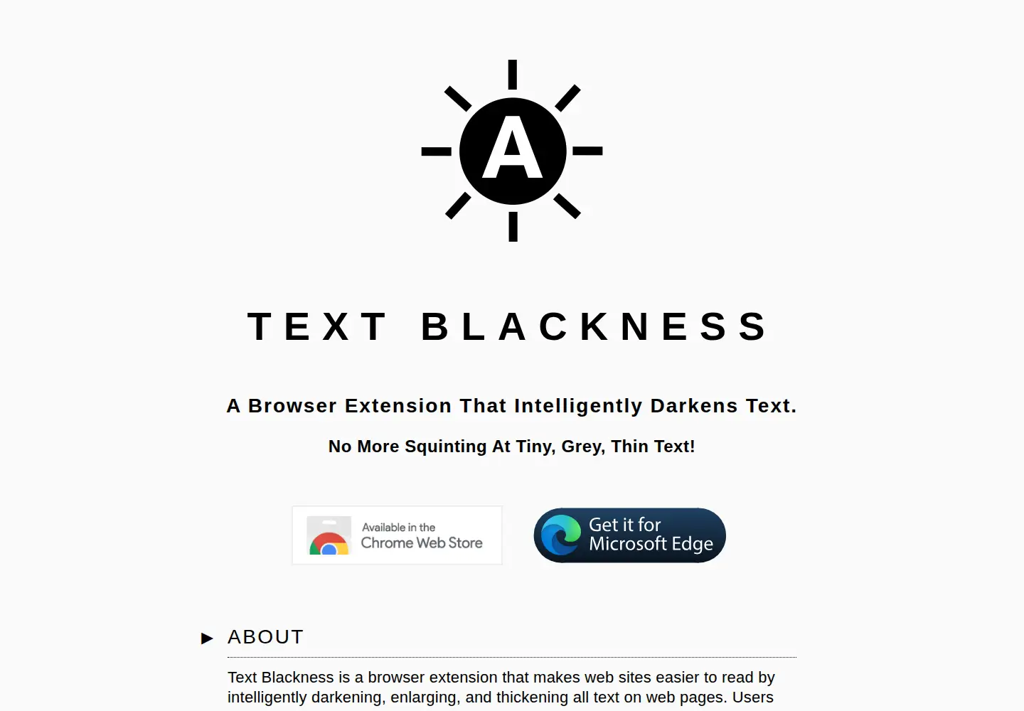 Captured homepage of textblackness.net in the current scan