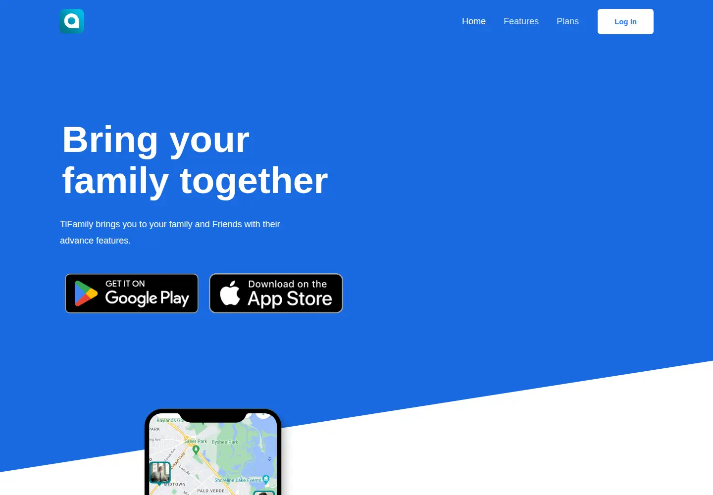Captured homepage of tifamily.net in the current scan
