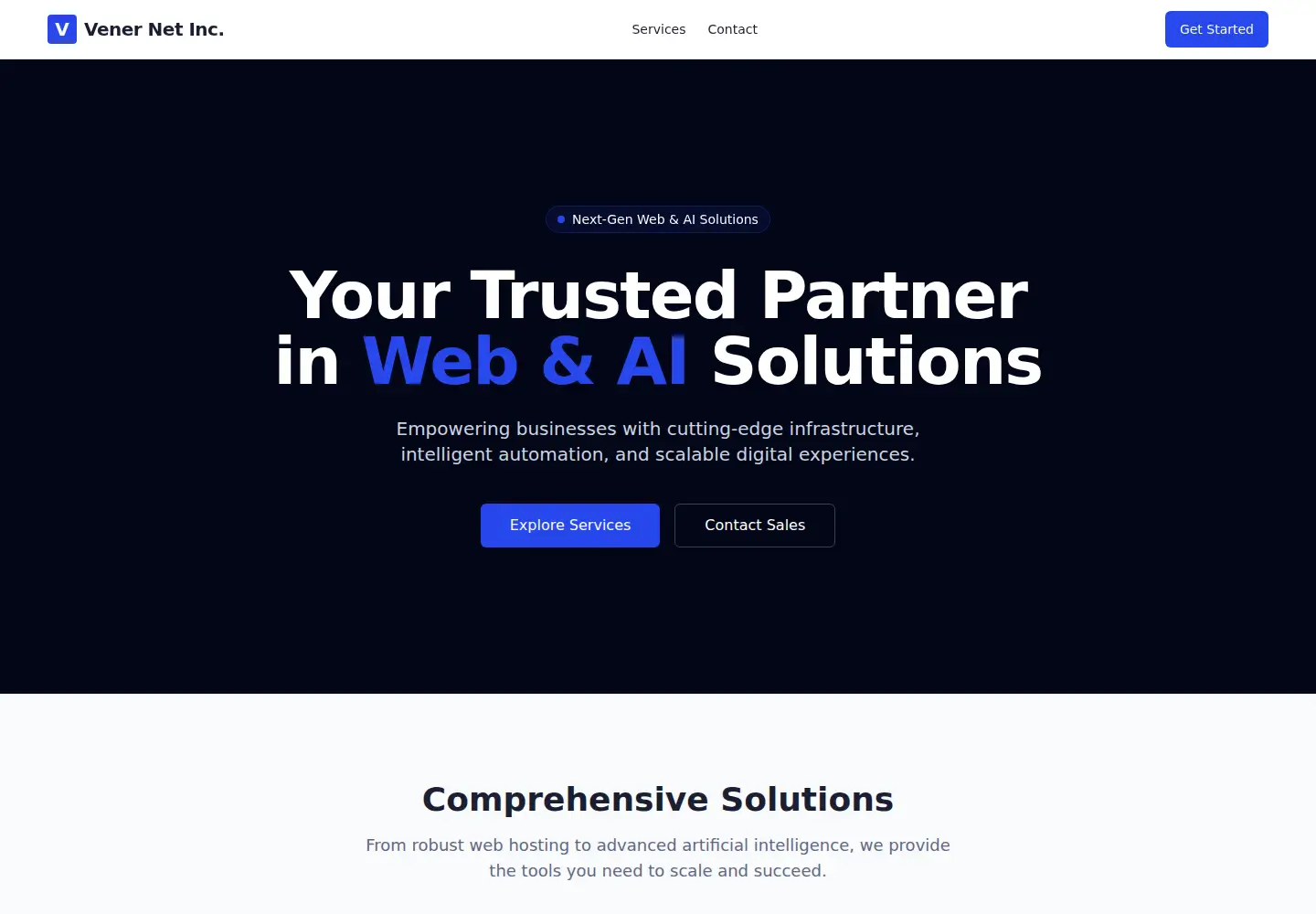 Screenshot of vener.net