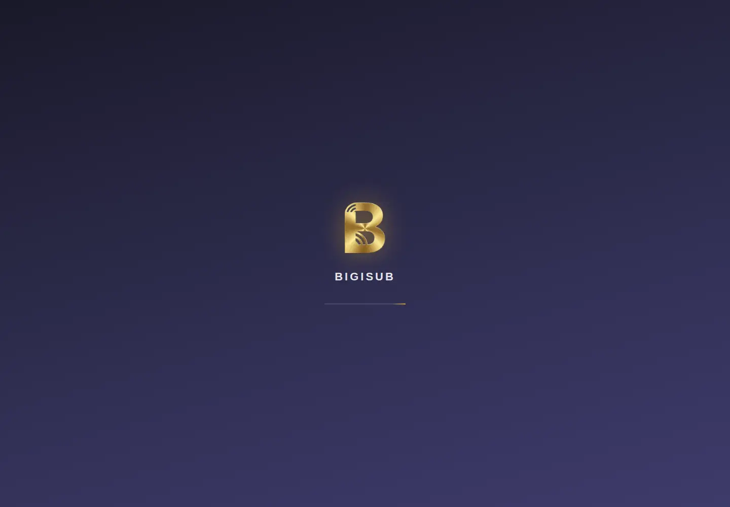 Captured homepage of bigisub.ng in the current scan