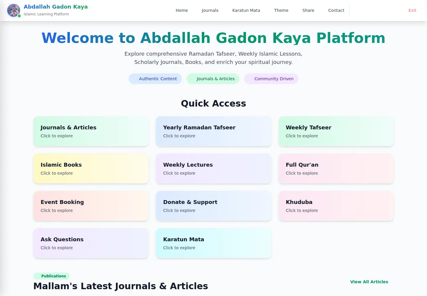 Screenshot of gadonkaya.com.ng