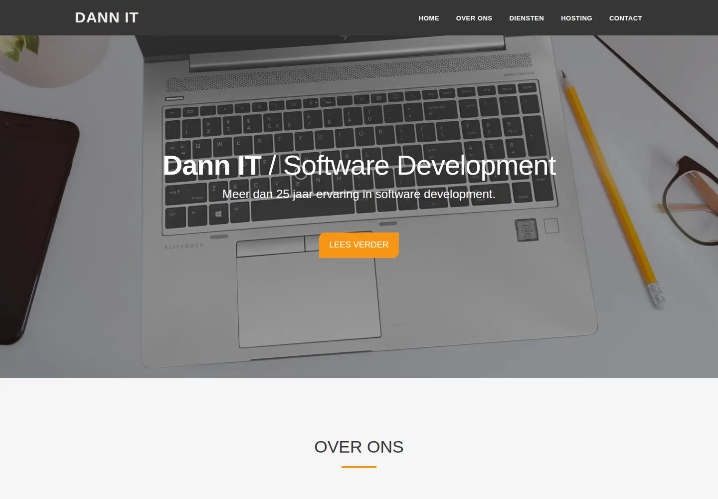 Screenshot of dannit.nl