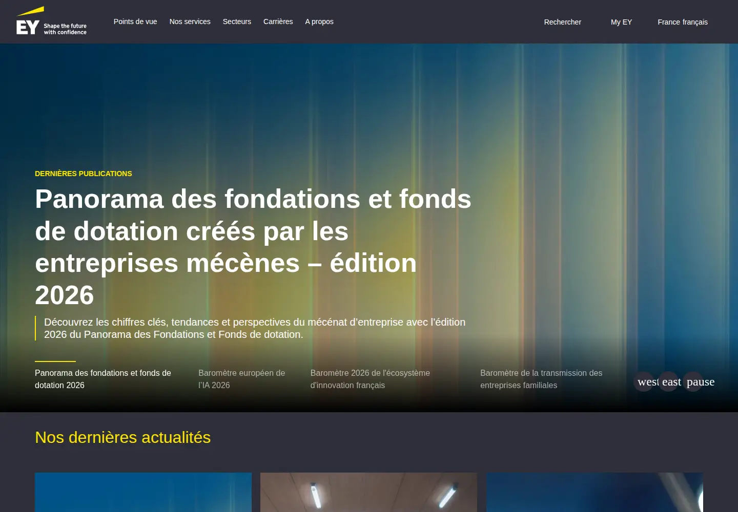 Screenshot of ey.com