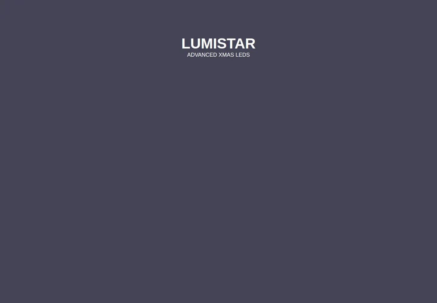 Captured homepage of lumistar.nl in the current scan