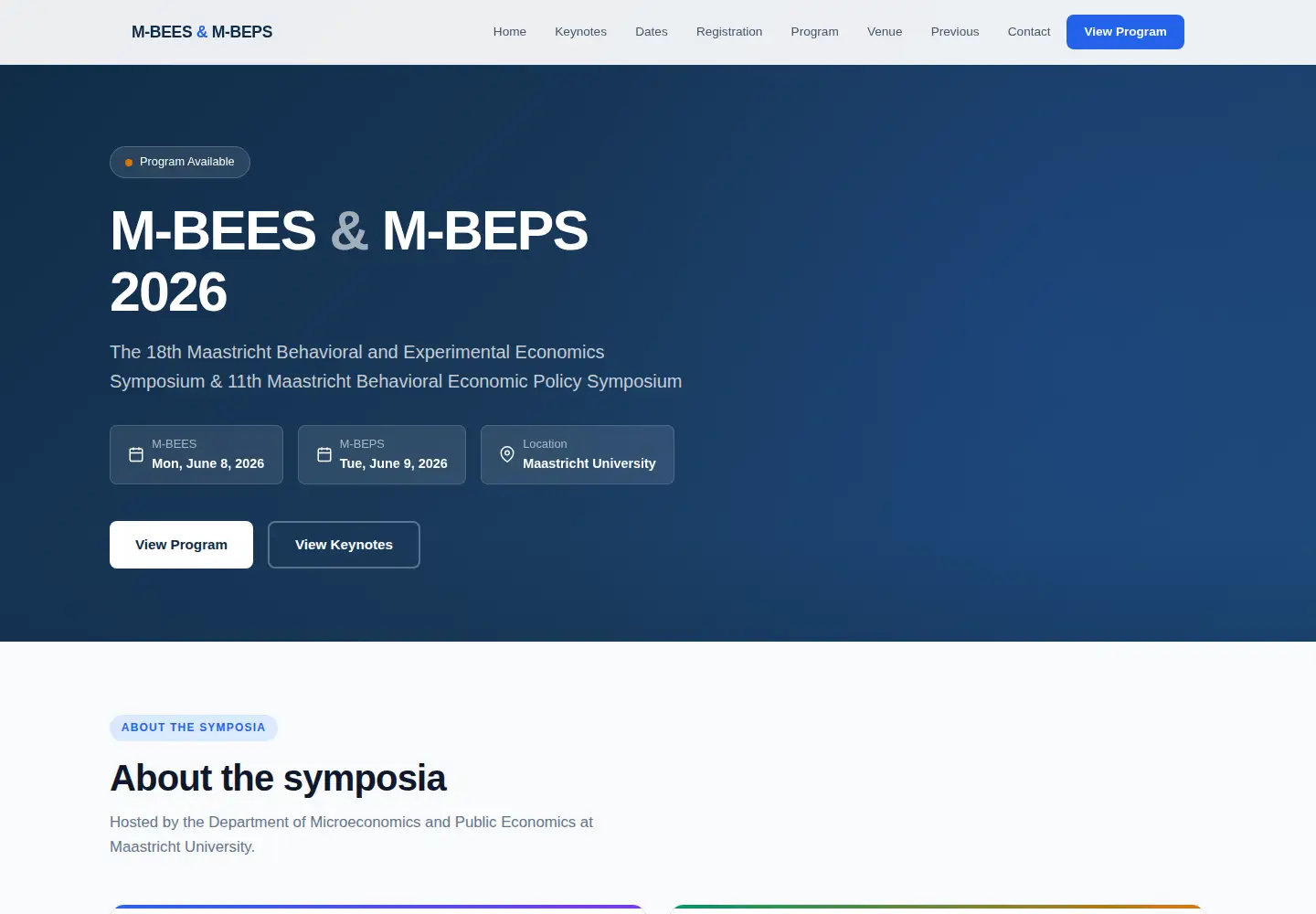 Screenshot of m-bees.nl