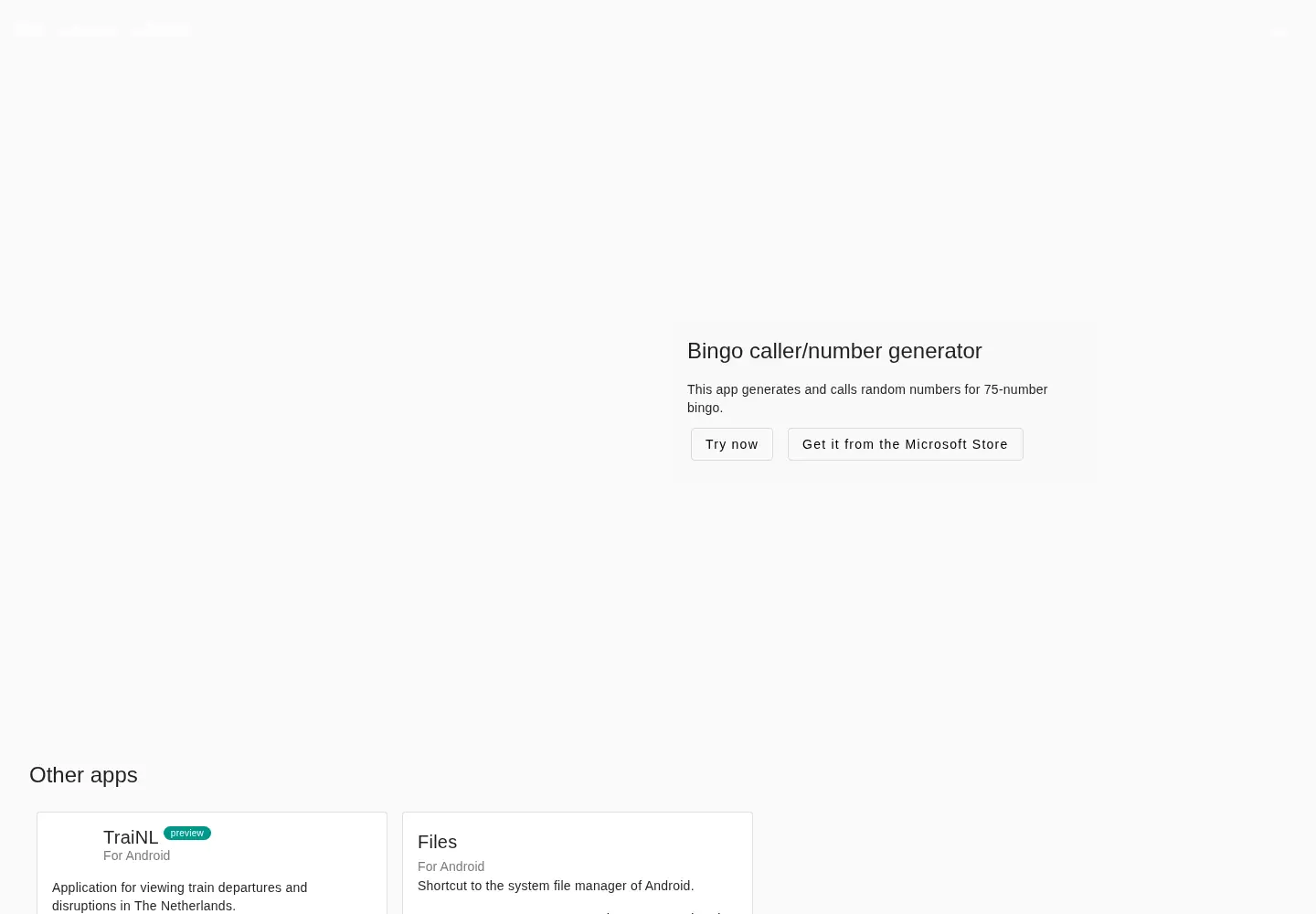 Screenshot of marc-apps.nl