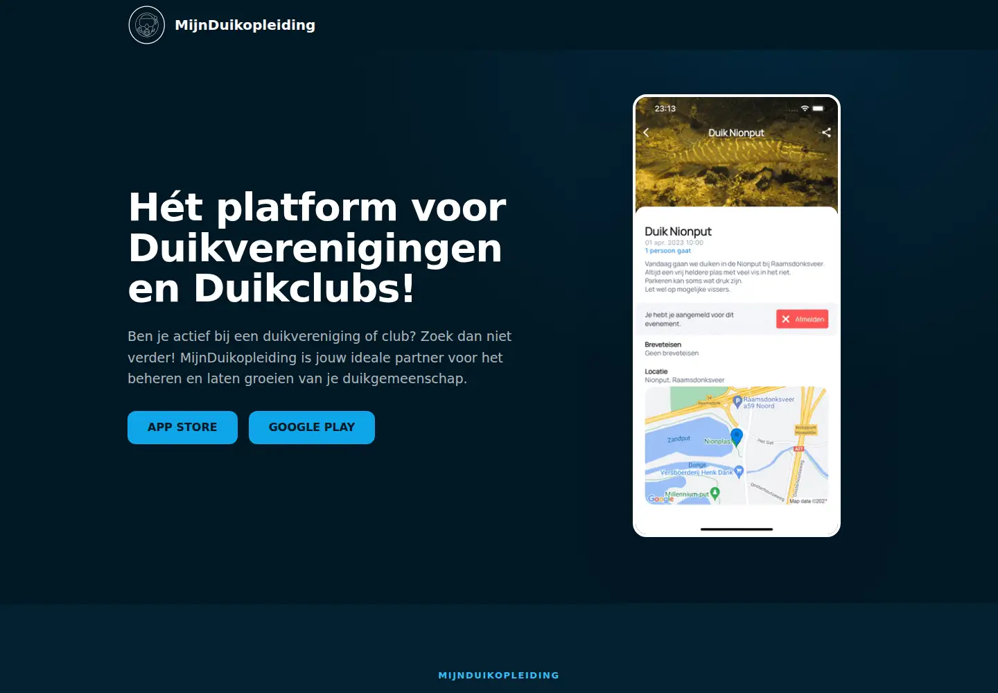 Screenshot of mijnduikopleiding.nl