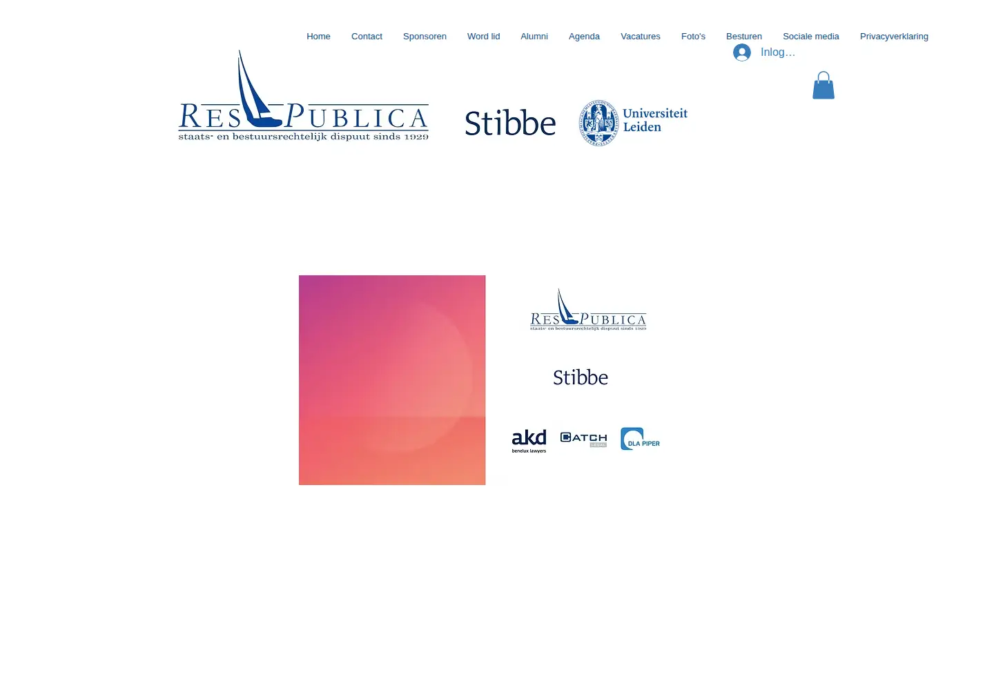 Captured homepage of respublicaleiden.nl in the current scan