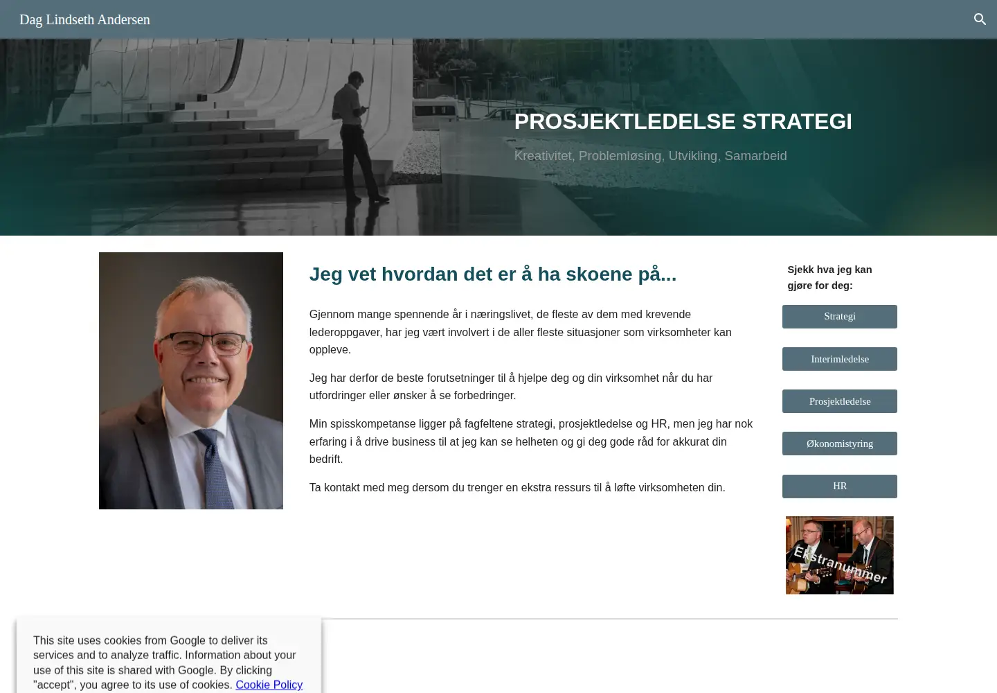 Screenshot of lindseth-andersen.no
