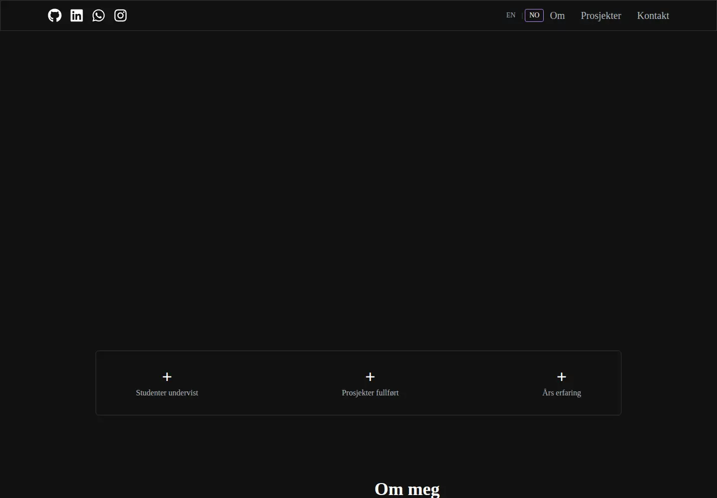 Screenshot of qianzhao.no
