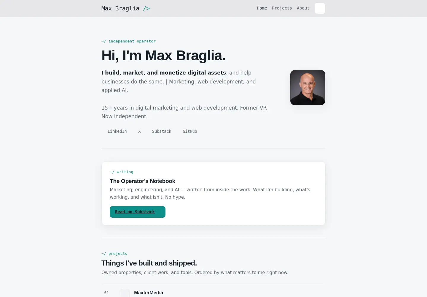 Screenshot of hiremax.now