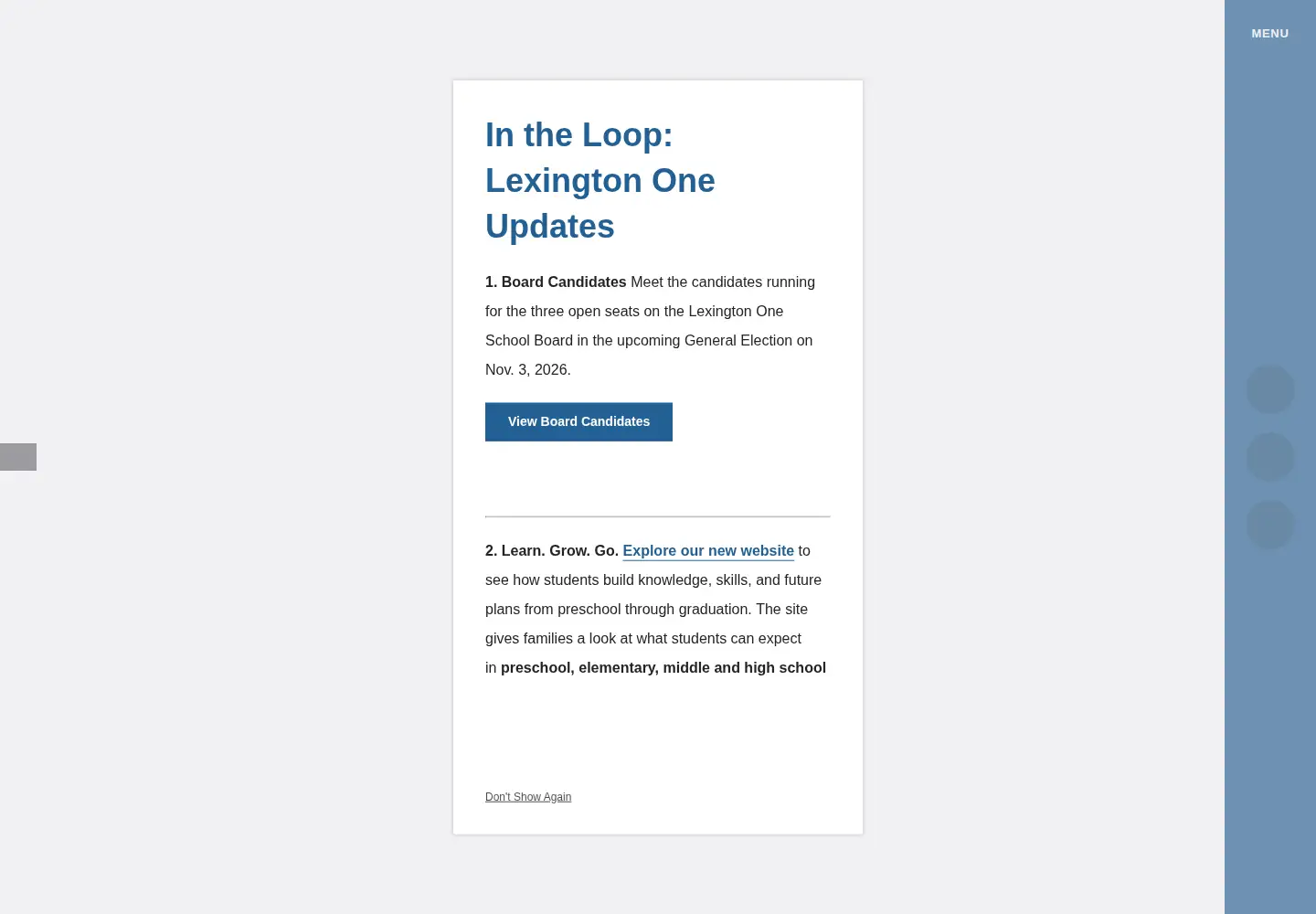 Screenshot of lex.one