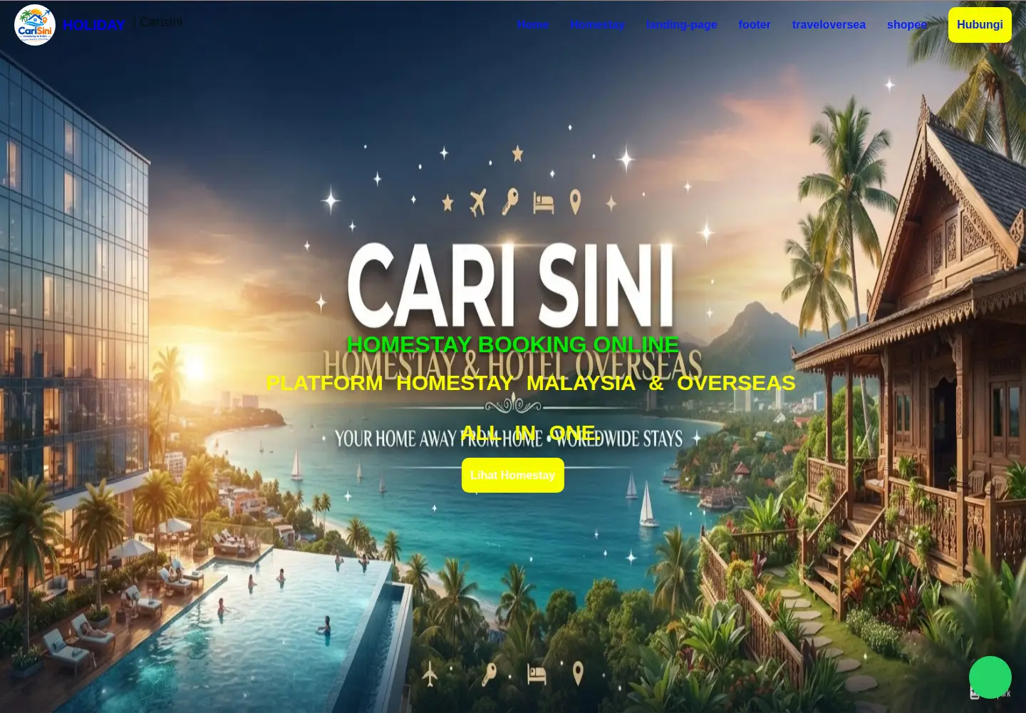 Screenshot of carisini.online