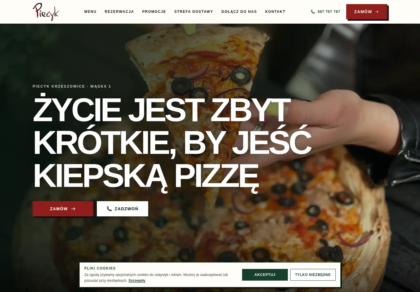 Screenshot of piecyk.online