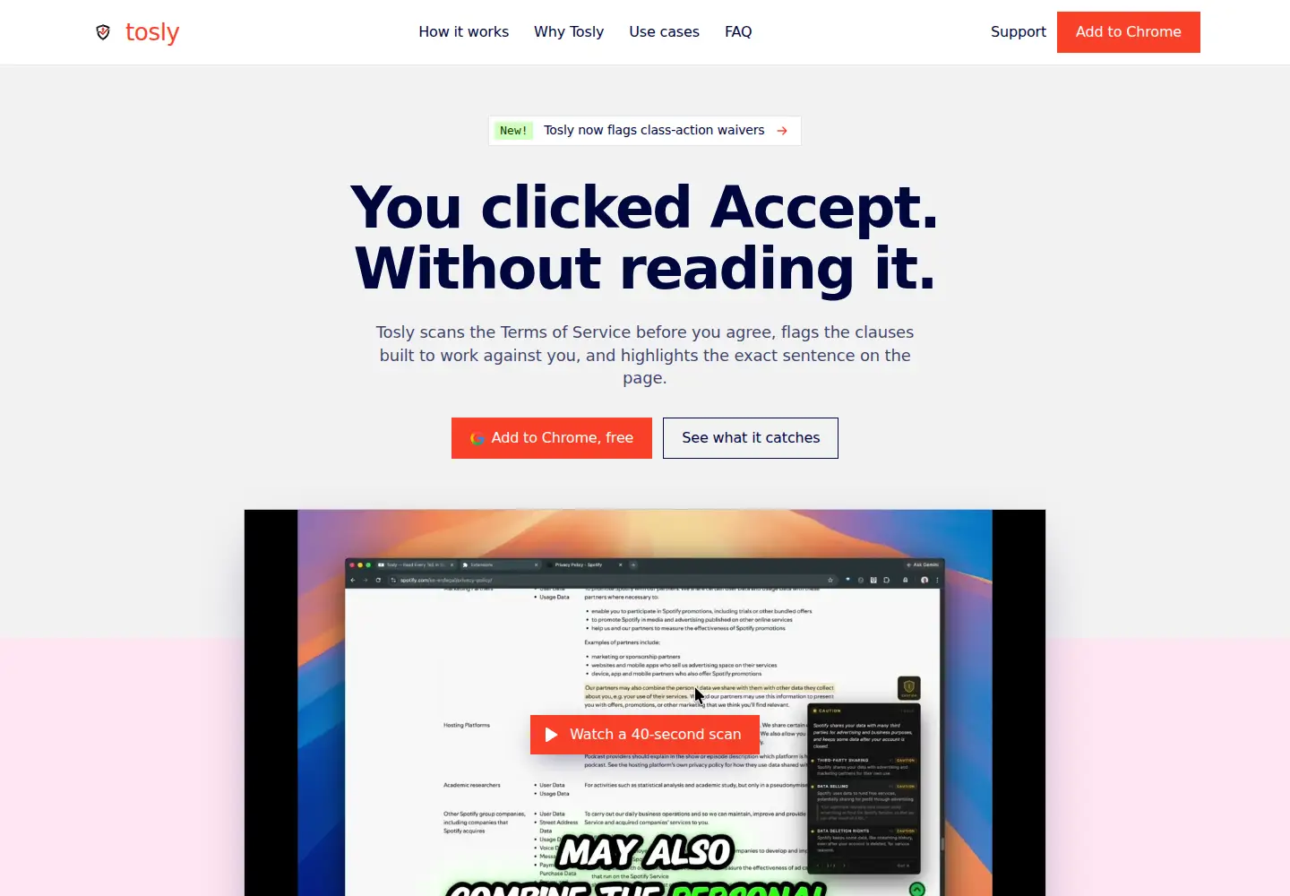 Screenshot of tosly.online