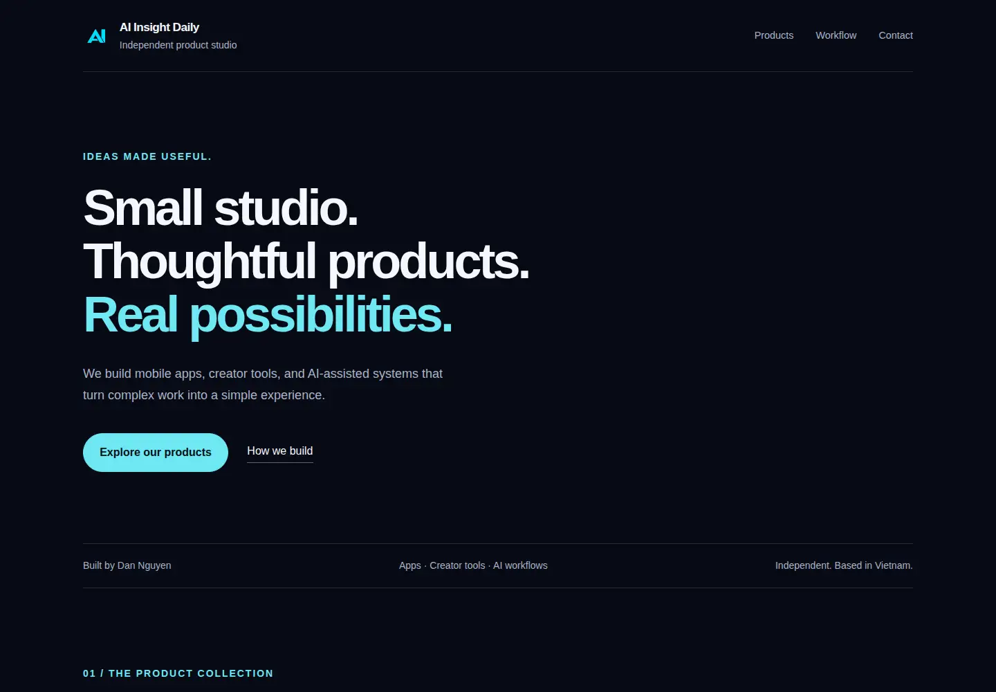 Screenshot of aiinsightdaily.org