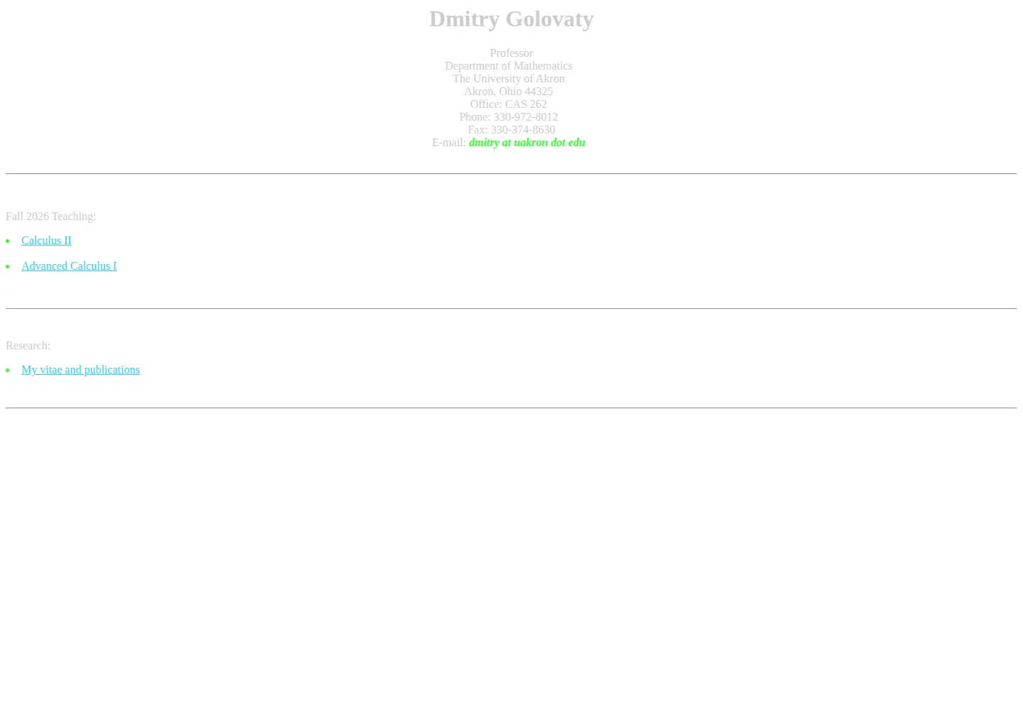 Screenshot of akromath.org
