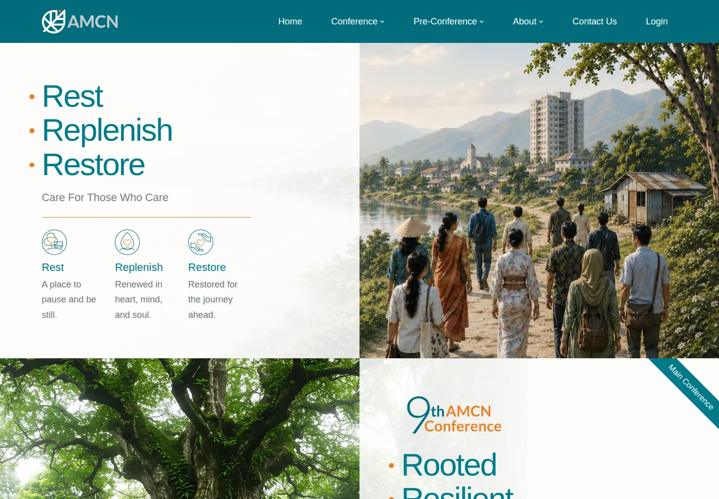Screenshot of asiamcn.org