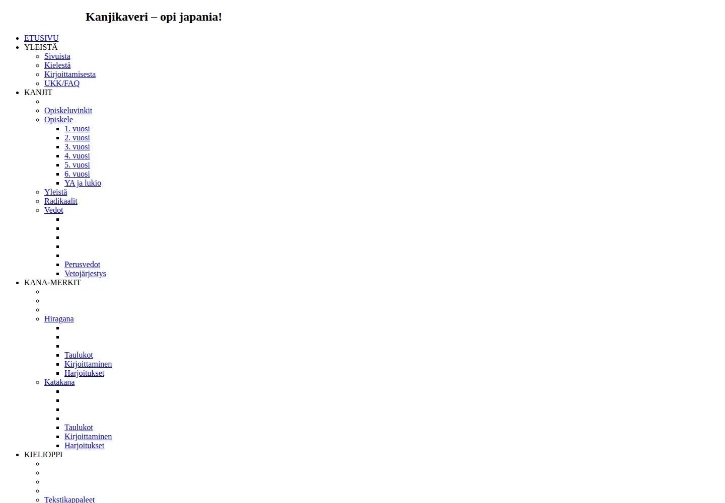 Screenshot of aynuitak.org