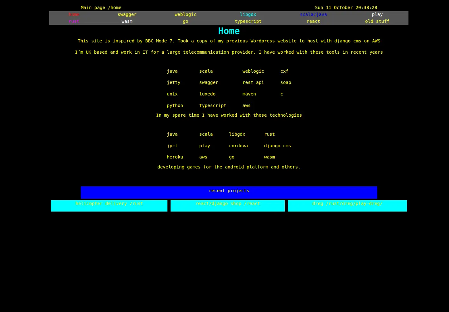 Screenshot of bjason.org