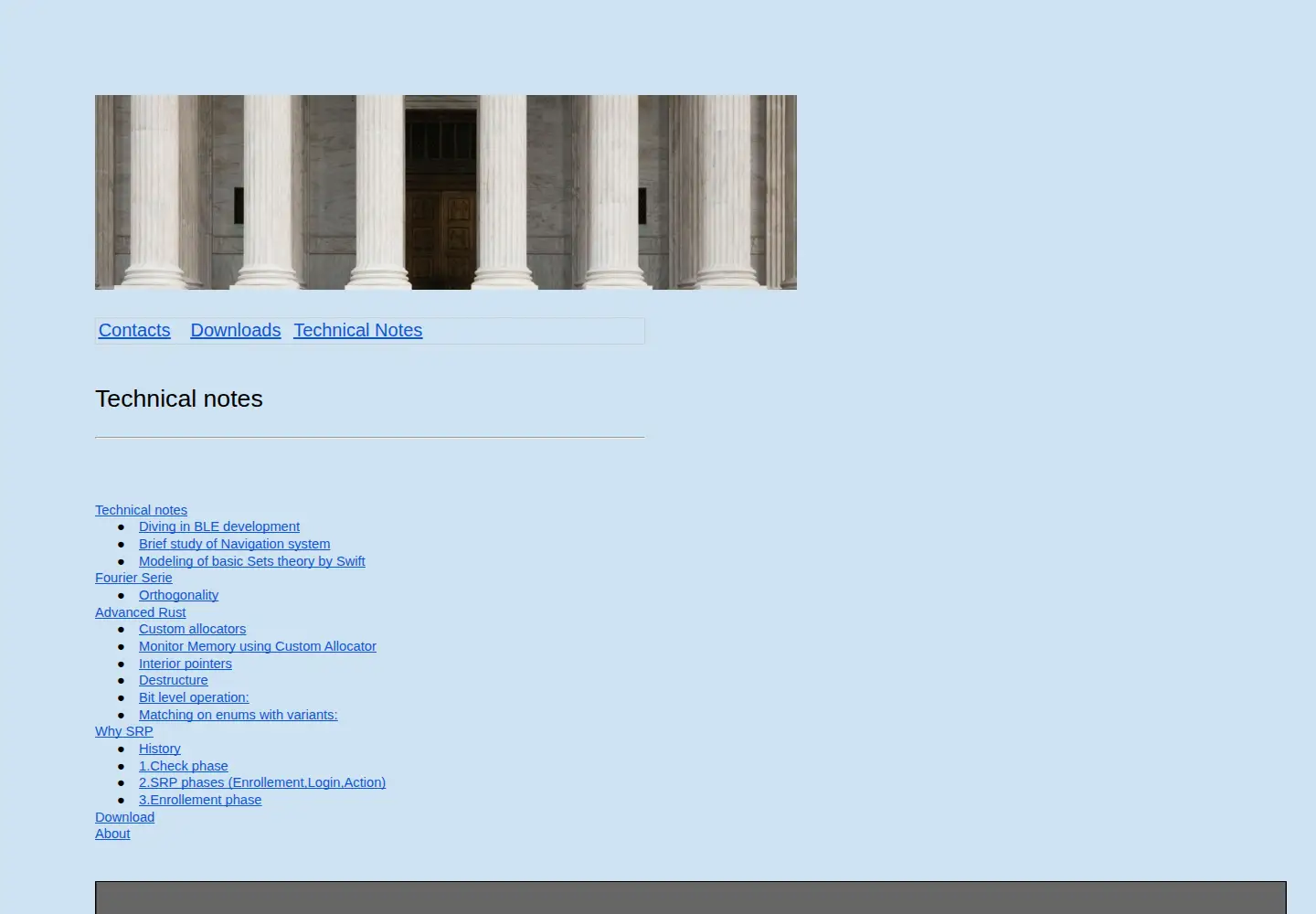 Screenshot of boloorian.org