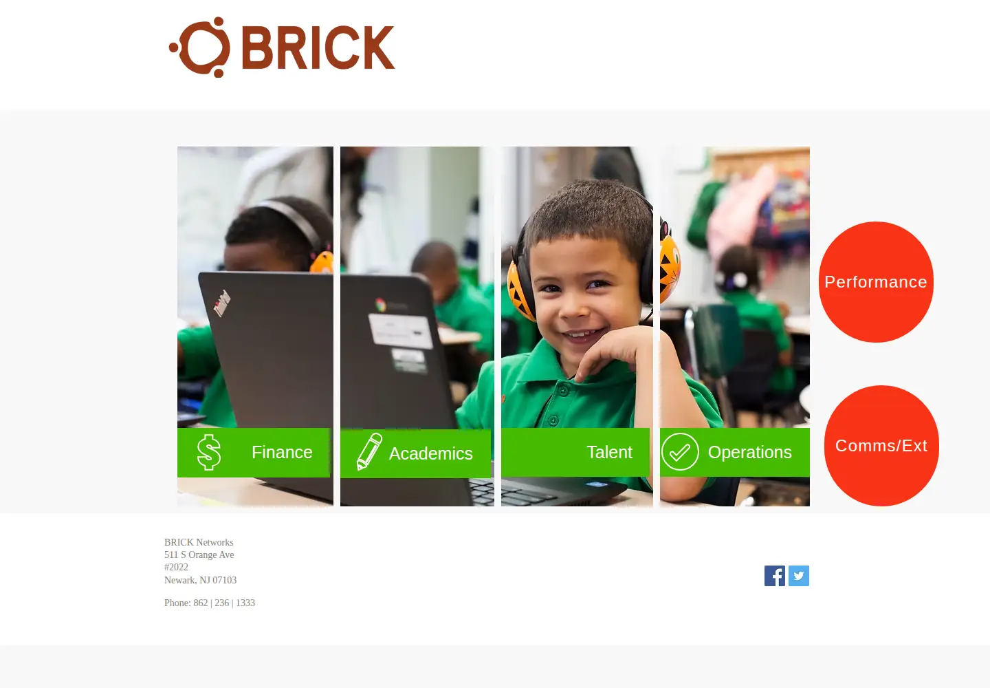 Captured homepage of brickfo.org in the current scan