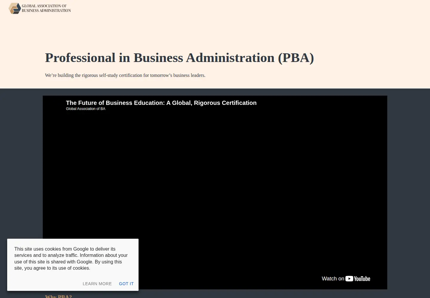 Screenshot of businessadmin.org