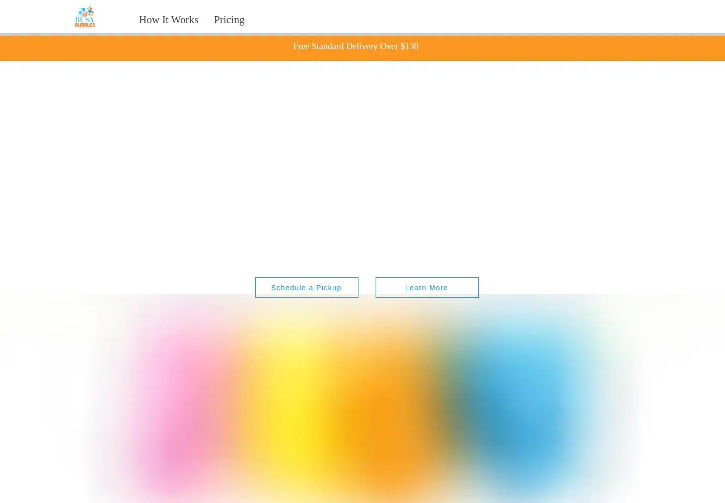 Screenshot of busybubbles.org